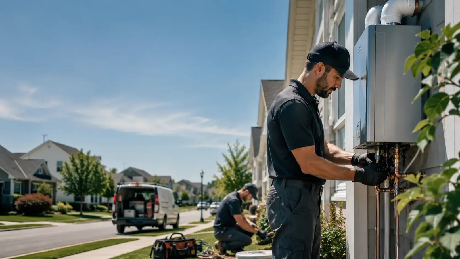 Tankless Water Heater Installation in Broaddus, TX